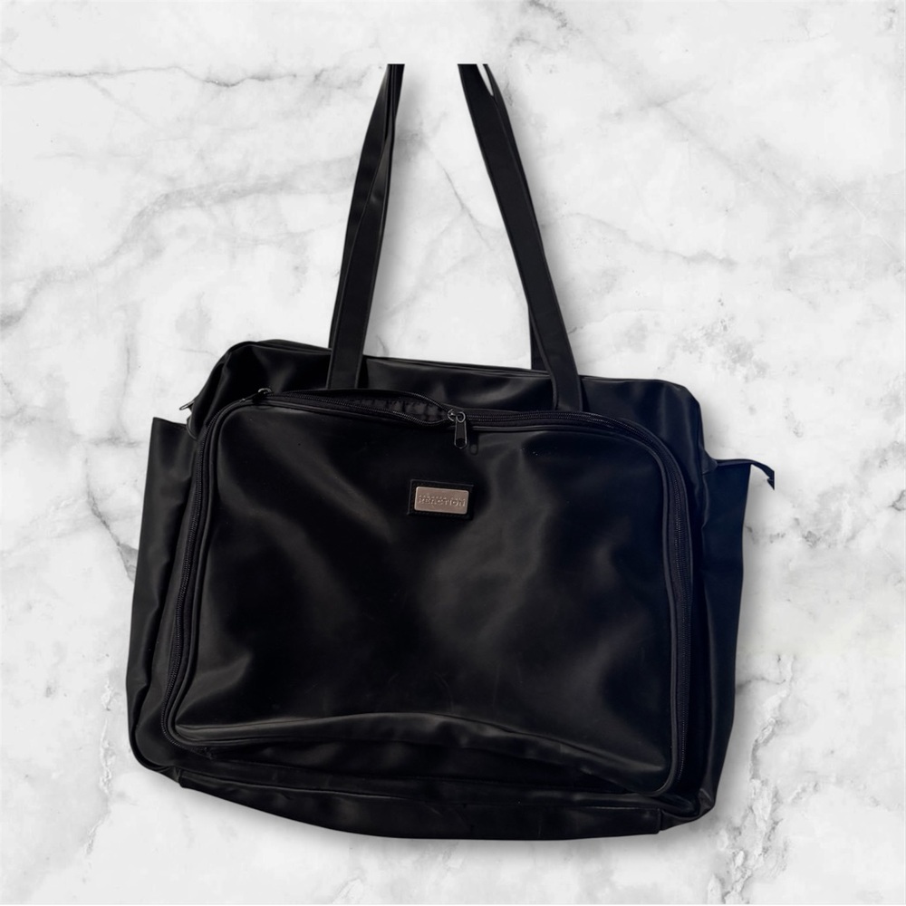 Kenneth Cole Reaction Black and Silver Logo Patch